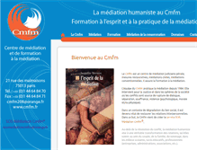 Tablet Screenshot of cmfm.fr